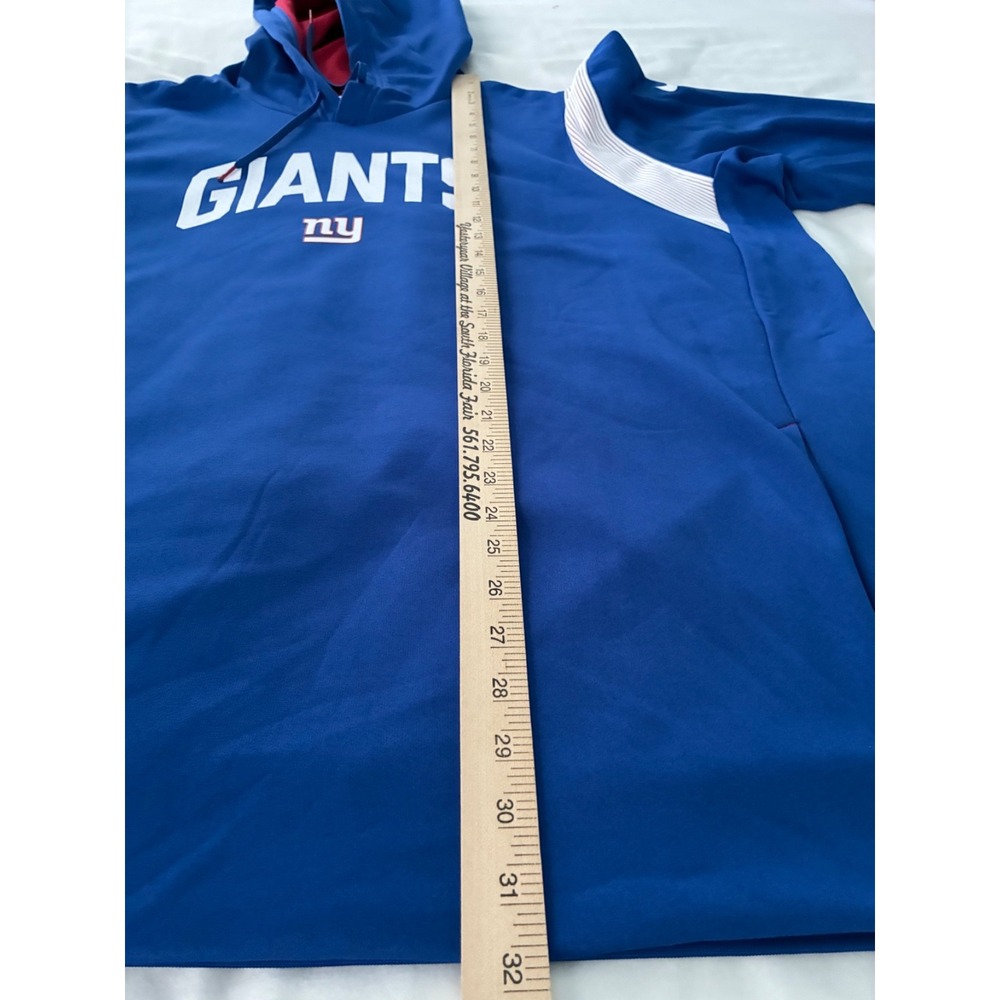 New York Giants 3XL NWT Nike Sideline Athletic Stack Performance Pullover Hoodie - Picture 11 of 11